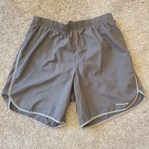 Patagonia Mens Sports Shorts Lightweight, Charcoal Grey, Sz M